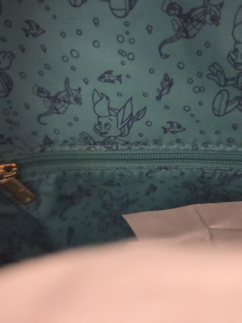 NWT Disney Loungefly Pinocchio Underwater Mini Backpack